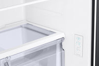 Samsung 33" 17.5 Cu. Ft. Counter-Depth French-Door Refrigerator - Black Caviar Matt - RF18A5101MT/AA | Réfrigérateur Samsung de 17,5 pi³ et de 33 po à portes françaises de profondeur Comptoir - noir caviar matté - RF18A5101MT/AA