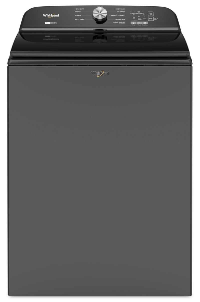 Whirlpool 6.1 Cu. Ft. Top-Load Washer with Removable Agitator - WTW6157PB | Laveuse Whirlpool à chargement par le haut de 6,1 pi3 avec agitateur amovible - WTW6157PB | WTW6157B