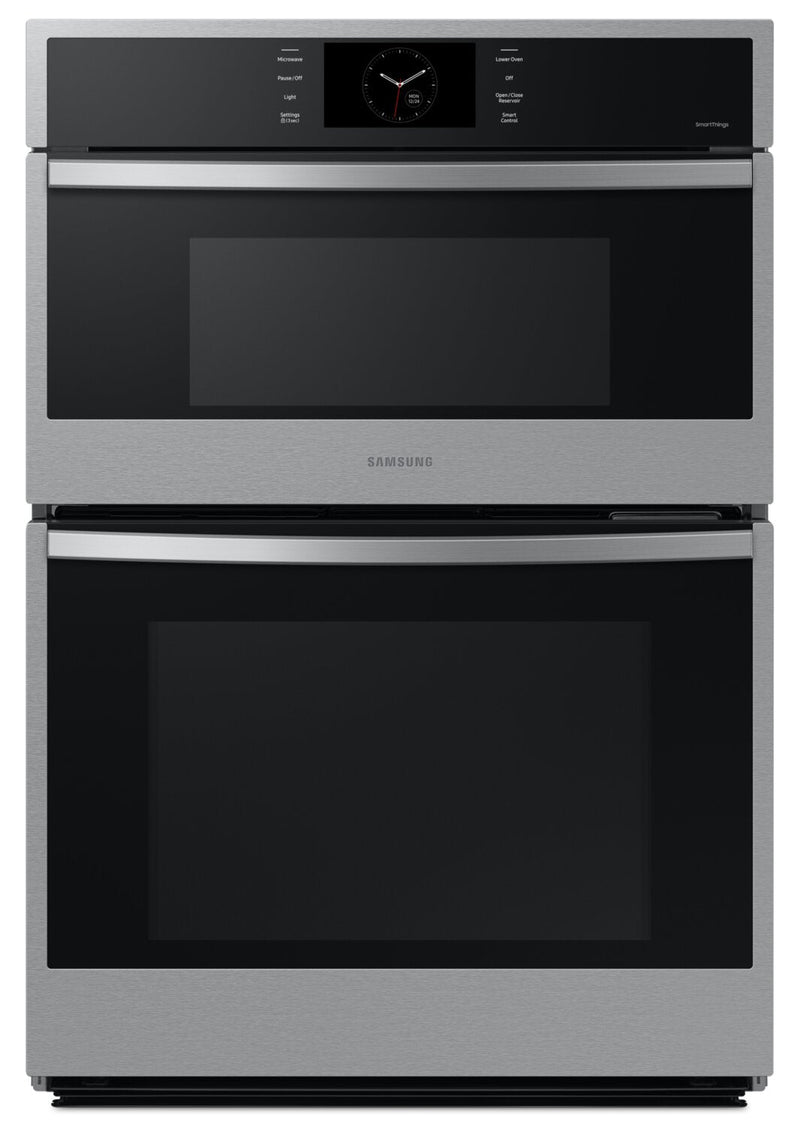 Samsung 7 Cu. Ft. 6 Series Combination Wall Oven with Air Fry - NQ70CG600DSRAA  | Four mural combiné Samsung de 7 pi³ de série 6 avec hublot et AirFry - NQ70CG600DSRAA  | NQ70C6DS