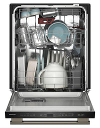 KitchenAid 24" 41 dBA Dishwasher with Third Level Jet Rack – Black Ore - KDTS324SBE | Lave-vaisselle KitchenAid de 24 po et de 41 dBA avec 3e panier à jets - minerai noir - KDTS324SBE