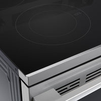 LG 30" 6.3 Cu Ft. Smart Electric Range with Probake Convection® and EasyClean® - LREN6321YE  | Cuisinière intelligente électrique LG de 6,3 pi³ et de 30 po avec convection ProBake ConvectionMD et EasyCleanMD - LREN6321YE