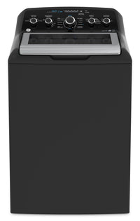 GE 4.9 Cu. Ft. Top Load Washer and 7.2 Cu. Ft. Electric Dryer – Diamond Grey | Laveuse à chargement par le haut de 4,9 pi3 et sécheuse électrique de 7,2 pi3 de GE - Gris diamant