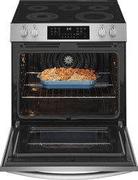 Frigidaire Gallery 5.3 Cu. Ft. Electric Range with Total Convection – Stainless Steel - GCFE305CBF | Cuisinière électrique Frigidaire Gallery de 5,3 pi3 avec convection totale - acier inoxydable - GCFE305CBF