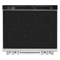 LG 6.3 Cu. Ft. Smart Electric Range with Air Fry – Fingerprint Resistant Stainless Steel - LSEL6337XE | Cuisinière intelligente électrique LG de 6,3 pi3 avec friture à air - acier inoxydable résistant aux traces de doigts - LSEL6337XE