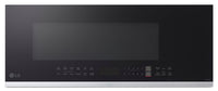 LG 1.3 Cu. Ft. Smart Low-Profile Over-the-Range Microwave Oven with Sensor Cook - MVEF1337F | Four à micro-ondes à hotte intégrée intelligent à profil bas LG de 1,3 pi3 avec cuisson par capteur - MVEF1337F | MVEF133F
