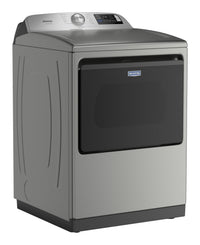 Maytag 7.4 Cu. Ft. Pet Pro Electric Dryer - Radiant Silver - YMED7205RR | Sécheuse électrique Animal Pet Pro de Maytag de 7,4 pi³ - argenté radieux - YMED7205RR