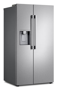 LG 36" 27 Cu. Ft Side by Side Refrigerator - Fingerprint Resistant Stainless Steel - LL27T3530S  | Réfrigérateur LG de 27 pi3 et de 36 po à compartiments juxtaposés - acier inoxydable résistant aux traces de doigts - LL27T3530S