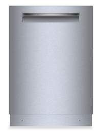 Bosch 500 Series 24'' 44 dBA Built-In Dishwasher - Anti-Fingerprint Brushed Steel - SHP65CC5UC | Lave-vaisselle encastré Bosch de série 500 de 24 po de 44 dBA - acier brossé résistant aux traces de doigts - SHP65CC5UC