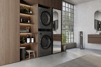 LG WashTower™ with 5 Cu. Ft. Washer and 7.8 Cu. Ft. Ventless HeatPump™ Dryer - WKHC252HBA | Tour de lavage WashTower LG avec laveuse 5 pi³ et sécheuse avec pompe à chaleur sans ventilation 7,8 pi³ - WKHC252HBA | WKHC252H