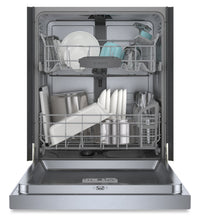 Bosch 100 Series Smart Dishwasher with PrecisionWash® and PureDry® - SHE4AEM5N | Lave-vaisselle intelligent Bosch de série 100 avec PrecisionWashMC et PureDryMD - SHE4AEM5N | SHE4EM5N