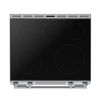 Bosch 30" 5.8 Cu. Ft. 100 Series Electric Range with Rapid Preheat and Air Fry - Stainless Steel - HEF1050MC | Cuisinière électrique Bosch série 100 de 5,8 pi3 et de 30 po avec préchauffage rapide et friture à air - acier inoxydable - HEF1050MC | HEF105MC