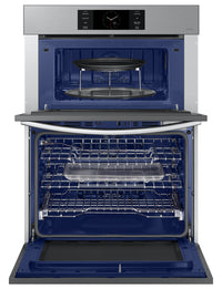 Samsung 7 Cu. Ft. 7 Series Combination Wall Oven with Air Fry - NQ70CG700DSRAA | Four mural combiné Samsung de 7 pi³ à hublot de série 7 avec AirFry - NQ70CG700DSRAA | NQ70C7DS