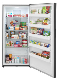 Frigidaire 20 Cu. Ft. Upright Freezer – Carbon - FRUF2020AN | Congélateur vertical Frigidaire de 20 pi<sup>3</sup> - carbone - FRUF2020AN