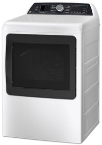 GE Profile 7.3 Cu. Ft. Smart Electric Dryer with Sanitize and Steam - PTD70EBMTWS | Sécheuse électrique intelligente GE Profile 7,3 pi³ avec cycle de désinfection et fonction à la vapeur - PTD70EBMTWS | PTD70EWS