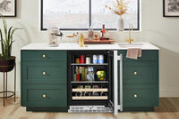 KitchenAid 24" Beverage Centre with Wood-Front Racks – PrintShield™ Stainless Steel - KUBR524SPS  | Refroidisseur à boissons KitchenAid de 24 po avec grilles à devant en bois -  acier inoxydable PrintShieldMC - KUBR524SPS
