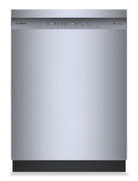 Bosch 100 Series 24" 48 dBA Smart Dishwasher with PrecisionWash® - Stainless Steel - SHE41CM5N | Lave-vaisselle intelligent Bosch de série 100 de 24 po de 48 dBA avec PrecisionWashMD - acier inoxydable - SHE41CM5N | SHE41M5N