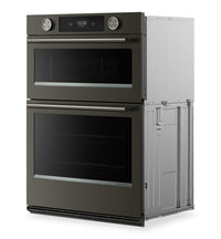 KitchenAid 30"  Smart Electric Combo Wall Oven - Black Ore - KOEC730SBE | Four mural combiné intelligent électrique KitchenAid de 30 po - minerai noir - KOEC730SBE
