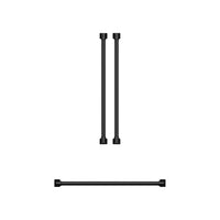 Thor Kitchen Handle and Knob Set for 36” Refrigerator in Black - CKA-RF3621-BLK | Ensemble de poignées et de boutons Thor Kitchen noir pour réfrigérateur de 36 po - CKA-RF3621-BLK | RF36KBLK