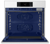 Samsung Bespoke 5.1 Cu. Ft. 7 Series Single Wall Oven with AI Camera - NV51CB700S12AA | Four mural simple Bespoke de Samsung de 5,1 pi³ à hublot de série 7 avec caméra IA - NV51CB700S12AA | NV51B7SW