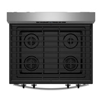 Whirlpool 30" 5.3 Cu. Ft. Gas Range with SpeedHeat™ Burner - WFGS3530RS | Cuisinière à gaz Whirlpool de 5,3 pi³ et de 30 po avec brûleur SpeedHeatMC - WFGS3530RS | WFGS353S