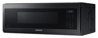 Samsung 1.1 Cu. Ft. Over-the-Range Microwave with 400 CFM - Matte Black Stainless Steel - ME11F7510MT/AC | Four à micro-ondes à hotte intégrée Samsung de 1,1 pi³ avec 400 pi³/min - acier inoxydable noir mat - ME11F7510MT/AC