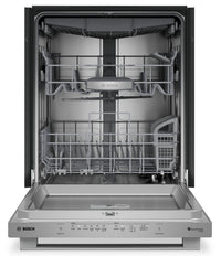 Bosch 800 Series 24'' Smart Dishwasher with Third Rack - Anti Fingerprint Stainless Steel - SHX78DM5N | Lave-vaisselle intelligent Bosch de série 800 de 24 po avec 3e panier - acier inoxydable résistant aux traces de doigts - SHX78DM5N | SHX78DMN