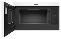 Whirlpool 1.1 Cu. Ft. Flush-Mount Over-the-Range Microwave - YWMMF5930PW  | Four à micro-ondes à hotte intégrée Whirlpool de 1,1 pi³ à installation affleurée - YWMMF5930PW  | YWMMF59W