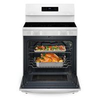 Whirlpool 30" 5.3 Cu. Ft. Electric Range with No Preheat Air Fry - White - YWFES7030SW | Cuisinière électrique Whirlpool de 5,3 pi3 et de 30 po avec friture à air sans préchauffage - blanche - YWFES7030SW