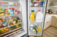 Whirlpool 36" 30 Cu. Ft. French-Door Refrigerator with Dual Ice Makers - Stainless Steel - WRFF3736SZ  | Réfrigérateur Whirlpool de 36 po et de 30 pi3 à portes françaises avec machine à glaçons double - acier inoxydable - WRFF3736SZ  | WRFF373Z
