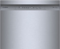 Bosch 100 Series 24" 48 dBA Smart Dishwasher with PrecisionWash® - Stainless Steel - SHE41CM5N | Lave-vaisselle intelligent Bosch de série 100 de 24 po de 48 dBA avec PrecisionWashMD - acier inoxydable - SHE41CM5N | SHE41M5N