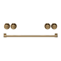Thor Kitchen Handle and Knob Set for 30” Range in Brushed Bronze - CKA-RG30-BRZ | Ensemble de poignées et de boutons Thor Kitchen bronze brossé pour cuisinière de 30 po - CKA-RG30-BRZ | RG30KBRZ