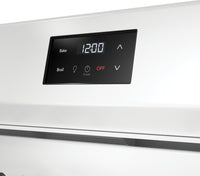 Frigidaire 5.1 Cu. Ft. Gas Range with Quick Boil Burner - FCRG3052BW  | Cuisinière à gaz Frigidaire de 5,1 pi3 avec brûleur à ébullition rapide - FCRG3052BW  | FCRG30WW