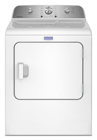 Maytag 4.8 Cu. Ft. Top Load Washer and 7.0 Cu. Ft Electric Dryer – White - MATL4205 | Laveuse à chargement par le haut de 4,8 pi3 et sécheuse électrique de 7,0 pi3 de Maytag - blanches - MATL4205