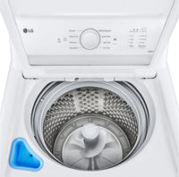 LG 4.8 Cu. Ft. Top-Load Washer with 4-Way Agitator - WT6105CW | Laveuse LG à chargement par le haut de 4,8 pi³ avec agitateur à 4 directions - WT6105CW | WT6105CW