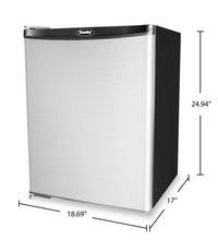 Danby 2.2 Cu. Ft. Compact Refrigerator - DAR022A1SLDB | Réfrigérateur compact Danby de 2,2 pi3 - DAR022A1SLDB | DAR022A1