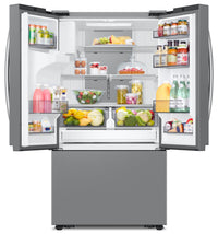 Samsung 26 Cu. Ft. French-Door Refrigerator with Four Types of Ice - RF27CG5400SRAA  | Réfrigérateur Samsung de 26 pi³ à portes françaises avec quatre types de glaçons - RF27CG5400SRAA  | RF27C54S
