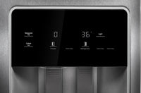 Whirlpool 36" 21 Cu. Ft. Side-by-Side Refrigerator - Black - WRSC5536RB | Réfrigérateur Whirlpool de 21 pi³ et de 36 po à compartiments juxtaposés - noir - WRSC5536RB