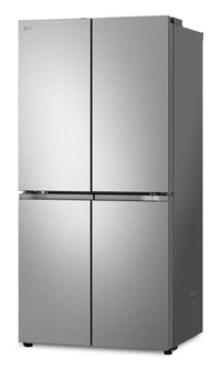 LG 33" 18.6 Cu. Ft. French 4-Door Counter-Depth Refrigerator - Stainless Steel - LF19C8200S | Réfrigérateur LG de 18,6 pi³ et de 33 po de profondeur comptoir à 4 portes françaises - acier inoxydable - LF19C8200S