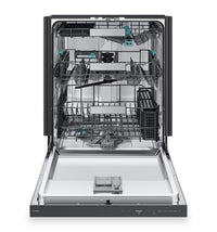 Samsung 24" 38 dBA Top-Control Dishwasher with AI Wash and Third Rack - Black - DW90F89T0UMTAA | Lave-vaisselle Samsung de 24 po et de 38 dBA avec commandes sur le dessus, nettoyage avec IA et 3e panier - DW90F89T0UMTAA | DW90F89B