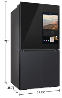 Samsung Bespoke 23 Cu. Ft. 4-Door Flex Refrigerator with Family Hub+™ - RF23CB99008MAC  | Réfrigérateur Bespoke Flex de Samsung de 23 pi³ à 4 portes avec portail Family Hub+ - RF23CB99008MAC  | RF23C99M