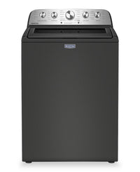 Maytag 5.5 Cu Ft. Top Load Impeller Washer with Pet Pro Option – Volcano Black - MTW5600RU | Laveuse Maytag à chargement par le haut de 5,5 pi3 avec turbine et option Animal Pet Pro - noir volcan - MTW5600RU