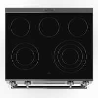 Hisense 30" 5.8 Cu. Ft. Electric Range with Air Fry and Steam Clean - Stainless Steel - HFE3502CAS | Cuisinière électrique Hisense de 5,8 pi³ et de 30 po avec friture à air et nettoyage à la vapeur - acier inoxydable - HFE3502CAS | HFE3502S