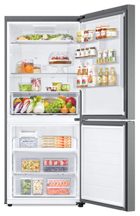 Samsung 16.2 Cu. Ft. Counter-Depth Bottom-Freezer Refrigerator - RB16DG6000SLAA | Réfrigérateur Samsung de 16,2 pi3 de profondeur comptoir à congélateur inférieur - RB16DG6000SLAA | RB16DCG6