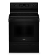 Whirlpool 30" 5.3 Cu. Ft. Electric Range with 5 Elements - Black - YWFES3330RB | Cuisinière électrique Whirlpool de 5,3 pi3 et de 30 po avec 5 éléments - noire - YWFES3330RB