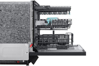 Samsung 24" 38 dBA Top-Control Dishwasher with AI Wash and Third Rack - Black - DW90F89T0UMTAA | Lave-vaisselle Samsung de 24 po et de 38 dBA avec commandes sur le dessus, nettoyage avec IA et 3e panier - DW90F89T0UMTAA | DW90F89B