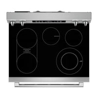 Maytag 30" 5.3 Cu. Ft. Electric Range with No Preheat Air Fry - Stainless Steel - YMFES7030SZ | Cuisinière électrique Maytag de 5,3 pi3 et de 30 po avec friture à air sans préchauffage - acier inoxydable - YMFES7030SZ