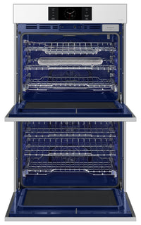Samsung Bespoke 10.7 Cu. Ft. 7 Series Double Wall Oven with AI Camera - NV51CB700D12AA  | Four mural double Bespoke de Samsung de 10,7 pi³ à hublot de série 7 avec caméra IA - NV51CB700D12AA  | NV51B7DW
