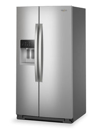 Whirlpool 36" 28.7 Cu. Ft. Side-by-Side Refrigerator - Fingerprint-Resistant Stainless - WRSF5536RZ | Réfrigérateur Whirlpool de 28,7 pi³ et de 36 po à compartiments juxtaposés - acier inoxydable résistant aux traces de doigts - WRSF5536RZ