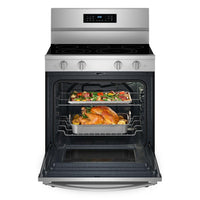 Whirlpool 30" 5.3 Cu. Ft. Electric Range with No Preheat Air Fry - Stainless Steel - YWFES7030SZ | Cuisinière électrique Whirlpool de 5,3 pi3 et de 30 po avec friture à air sans préchauffage - acier inoxydable - YWFES7030SZ