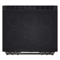 LG 6.3 Cu. Ft. Smart Electric Range with Air Fry – Black Stainless Steel - LSEL6335ZE | Cuisinière intelligente électrique LG de 6,3 pi3 avec friture à air - acier inoxydable noir - LSEL6335ZE